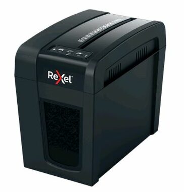 Rexel Secure X6-SL Whisper-Shred / Aktenvernichter / bis zu 6 Blatt / 10l / Querschnitt 4 x 40 mm