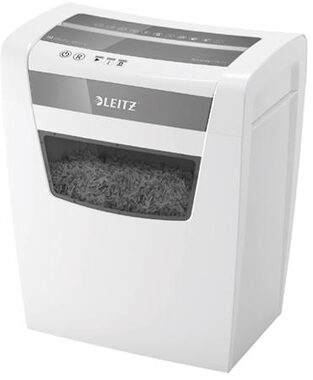 Leitz IQ Home Office P4 / Aktenvernichter / DIN P4 / Querschnitt 4x28 mm / 220 mm / 23 l