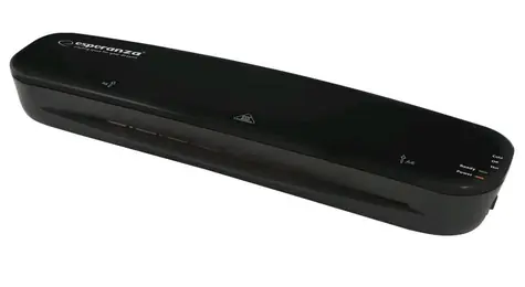Esperanza EFL002 Laminator ETERNITY A4 schwarz / max. Breite 240mm / 80-125 mic / 265 W