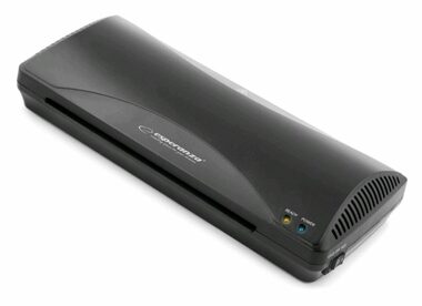 Esperanza EFL001 Laminator INFINITY A4 schwarz / max. Breite 240 mm / 80-125 mic / 265 W