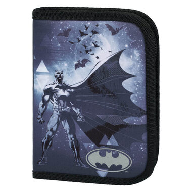 BAAGL Schulmäppchen Classic zwei Klappen Batman Storm / 15x20x3 cm