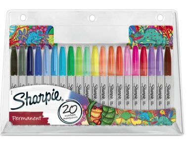 Sharpie Marker permanent Big PACK CHAMELEON / 20 Stk