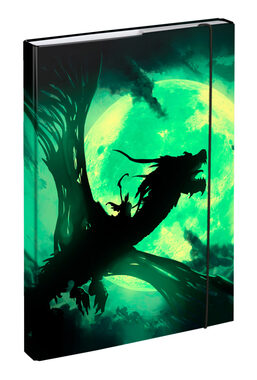 BAAGL Tafeln für Schulhefte A4 Drache / 23x32x3 cm