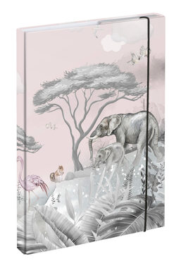 BAAGL Tafeln für Schulhefte A4 Safari / 23x32x3 cm