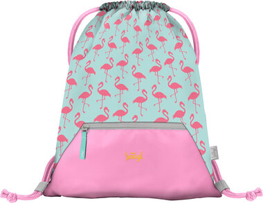 BAAGL Schulranzen Flamingo / 46x36 cm