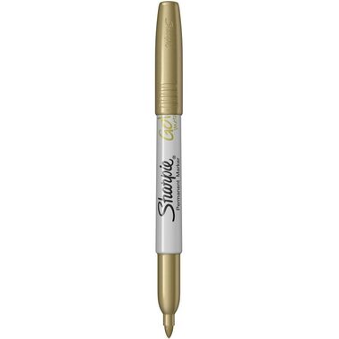 Sharpie Metallic Marker permanent 1,4 mm 12 Stück Gold
