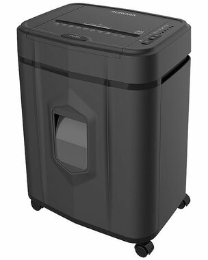 AT AT-140AF Aktenvernichter schwarz / mit automatischer Zuführung / Querschnitt / Geheimhaltungsgrad P5 / 19L