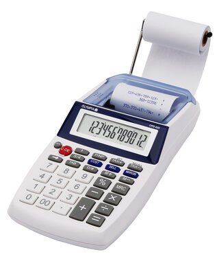 Olympia CPD 425 / Taschenrechner mit Druckfunktion / 12-stelliges Display