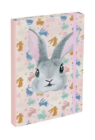 BAAGL Tafeln für Schulhefte A4 Bunny / 23x32x3 cm