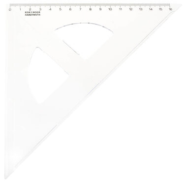 KOH-I-NOOR Dreieck mit Linie