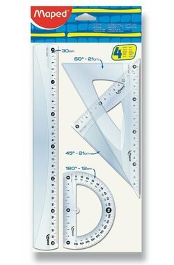 Maped Lineal-Set Classic 4-teilig (Mix)