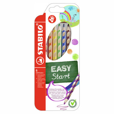 STABILO® EASYcolors - 6er Set - 6 verschiedene Farben