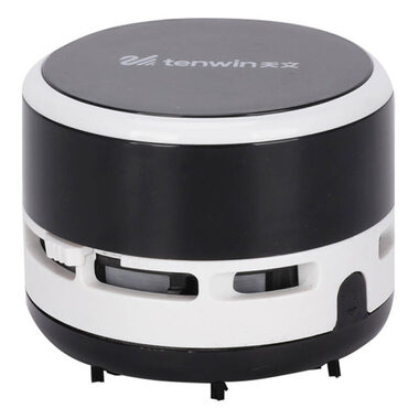 Tenwin 8050-1 schwarz / Mini-Tischstaubsauger / 2x AA