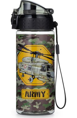 OXYBAG Trinkflasche OXY CLICK Army Helicopter 500 ml