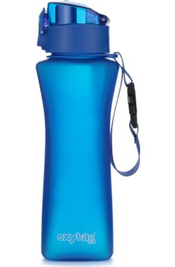 OXYBAG Trinkflasche Tritanblau - matt 550 ml