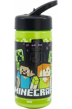 STOR Minecraft Trinkflasche 410 ml