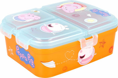 STOR XL Multibox für Snacks Peppa Pig