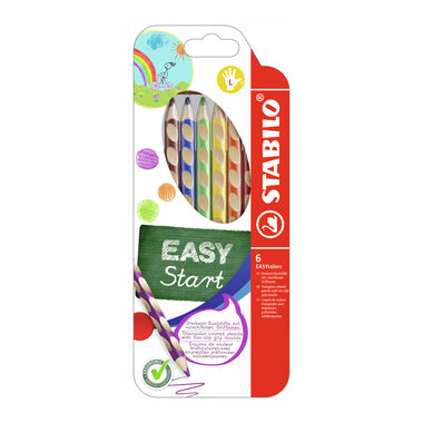 STABILO® EASYcolors - 6er Set - 6 verschiedene Farben