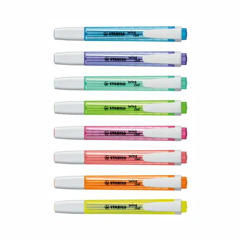 STABILO® swing cool - 8er Set - 8 verschiedene Farben