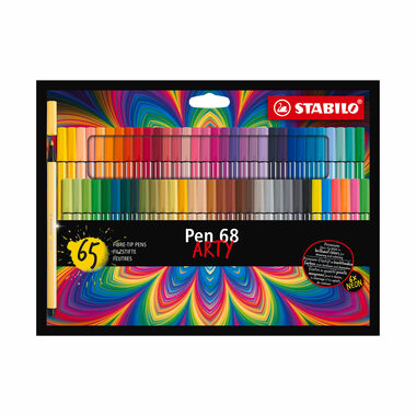STABILO® Pen 68 - ARTY - 65er Set - 65 verschiedene Farben