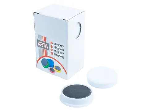 ARTA Magnete Durchmesser 30mm weiß (10 Stück pro Packung)