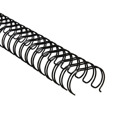 COPIERLAND Drahtrücken 7/16" - 3:1 - 11 mm - schwarz - 100 Stück