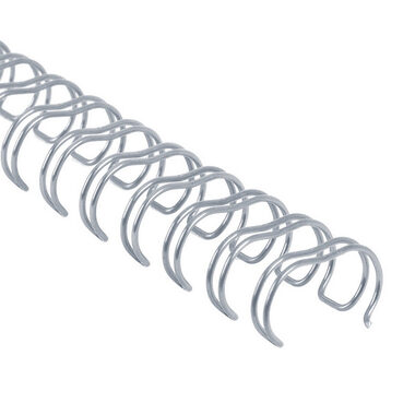 COPIERLAND Drahtrücken 5/8" - 3:1 - 16 mm - silber - 60 Stück
