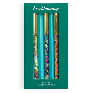 Galison Everblooming Joy Laforme Stiftset 3-tlg