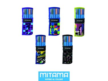 MITAMA Federmäppchen Rollbar