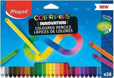 Maped Buntstifte Color'Peps Infinity, 24 Stück