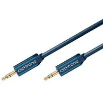 ClickTronic HQ OFC-Kabel Klinke 3,5 mm - Klinke 3,5 mm Stereo, M/M, 1 m