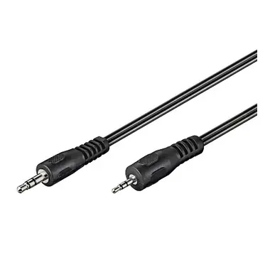 PremiumCord Kabel Klinke 3,5 mm - Klinke 2,5 mm Stecker/Stecker 2 m