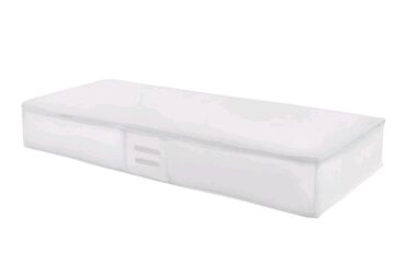 Compactor MILKY 100 x 48 x 15 cm / Extra niedrige Textil-Aufbewahrungstasche 