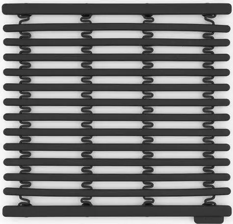 Brabantia Waschbeckenunterlage dunkelgrau / Silikon / 30 x 30 x 1,5 cm