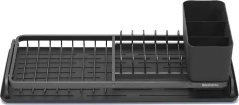 Brabantia Abtropfgestell klein hellgrau / Kunststoff / 12,6 x 20 x 46,3 cm