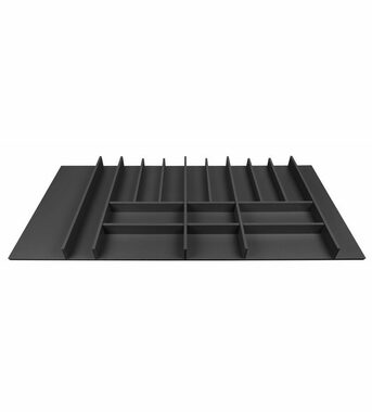 Elletipi Wood Line Sideboard für Schubladen 120 cm schwarze Buche