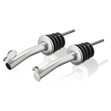 Gefu BECURO Flaschentrichter silber / Edelstahl 