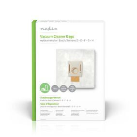 Nedis Staubsaugerbeutel / 12 Stück / Synthetik / Passend für: BOSCH & Siemens