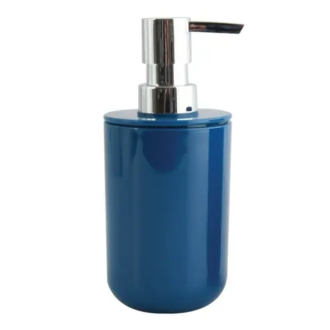 MSV INAGUA Seifenspender dunkelblau / Kunststoff / 240 ml