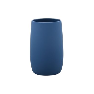 MSV ASTI Zahnputzbecher dunkelblau / Kunststoff