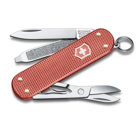 VICTORINOX Taschenmesser Classic SD Alox Stone Red / 58 mm / Limitierte Auflage 2025