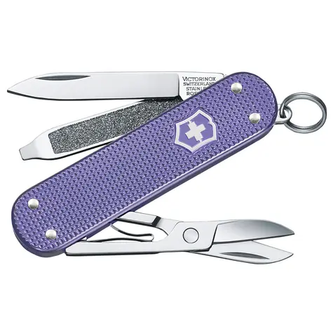 VICTORINOX Taschenmesser Classic SD Alox Farben Elektrisch Lavendel
