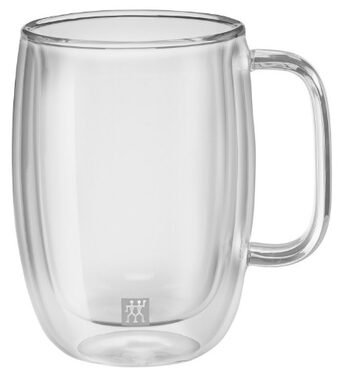 Zwilling Sorento 450 ml 2 Stück / Set mit 2 Latte-Macchiato-Bechern / Borosilikat-Doppelglas