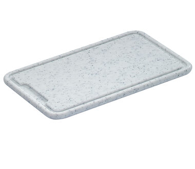 Zassenhaus 60065 Schneidebrett weiß / 36 x 23 x 1,5 cm / Kunststoff / 1,1 kg