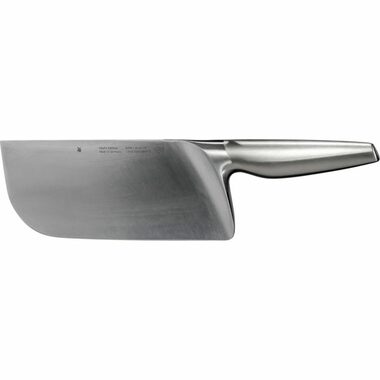 WMF Chinesisches Kochmesser 18,5 cm / Edelstahl / Länge 31,5 cm