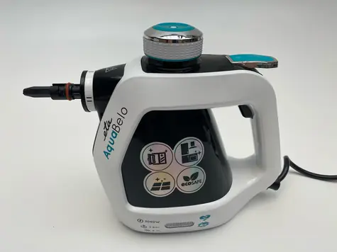 ETA Aquabelo Dampfreiniger / 1000 W / schwarz-weiß