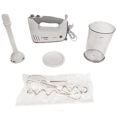 BOSCH MFQ36440 weiß / Handmixer / 450W / 3 Aufsätze