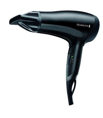 Remington D3010 Power Dry 2000 / Haartrockner / 2000 W / 3 Temperaturen / 2 Geschwindigkeiten / Schwarz