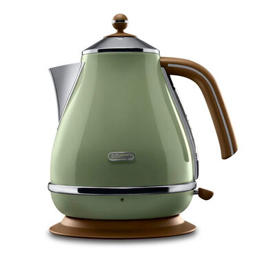 DeLonghi KBOV 2001.GR Icona Vintage / Wasserkocher / 1,7L / 2000 W / grün