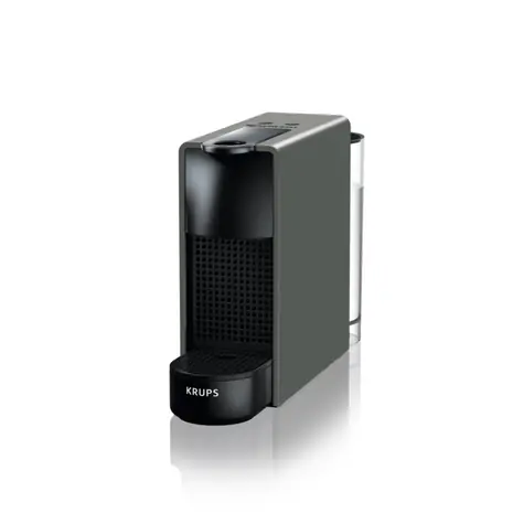 Krups XN110B Nespresso Essenza Mini / Kapselkaffeemaschine / 1300 W / 0,6 l / grau